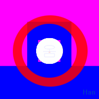 han one won circle dot 한 원 