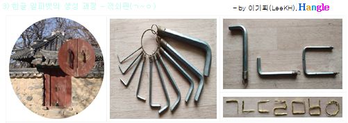 Hangle consonants angle handle ㄱㄴ